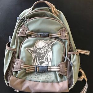 Pottery Barn Kids Yoda Star Wars Backpack